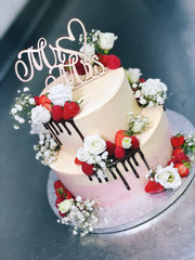 Hochzeitstorte ,,Sweet Drip"
